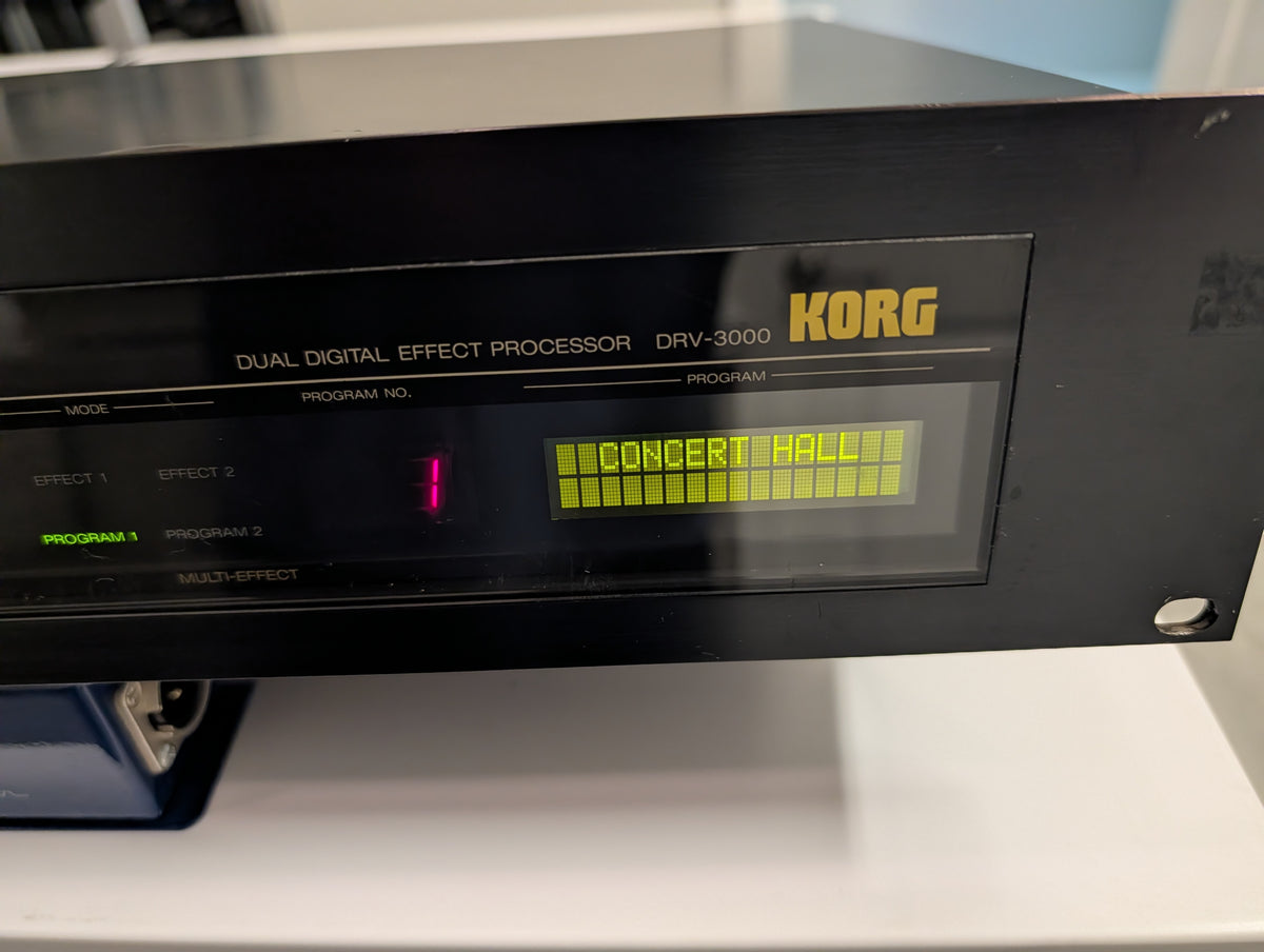 Korg DRV-3000 Dual Digital Effect Processor – photo 2 of 5