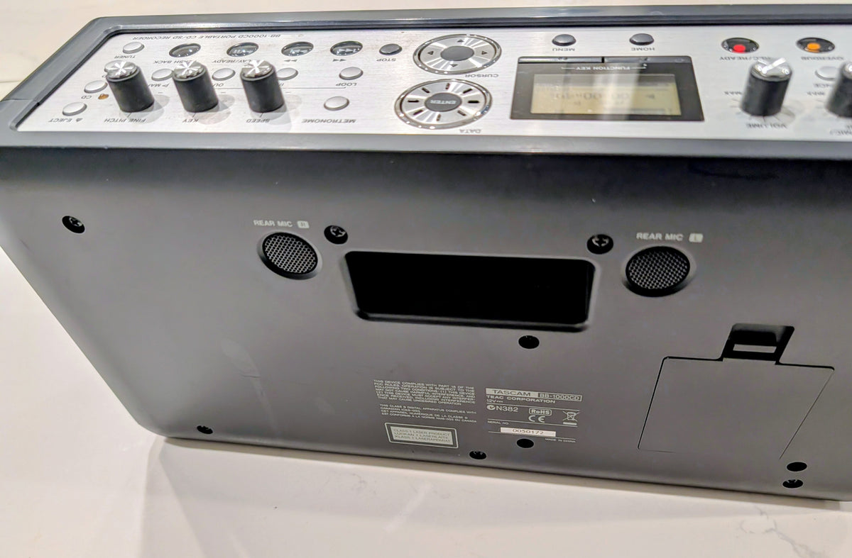 Tascam BB-1000CD CD/SD Recorder with remote – photo 5 of 6