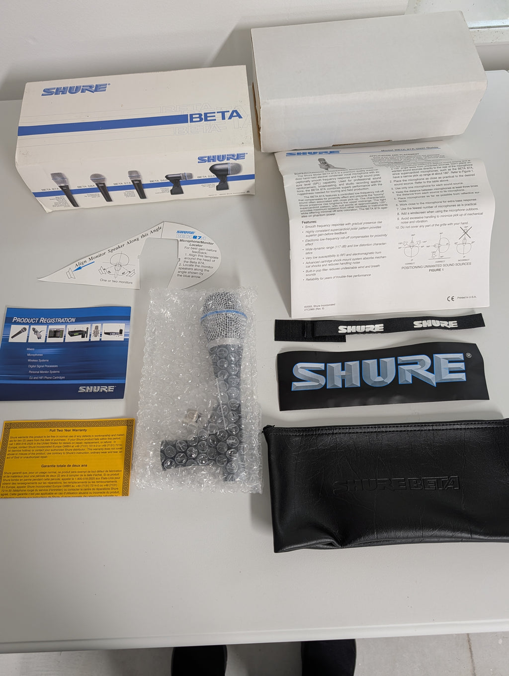 Shure Beta 87A Supercardioid Condenser Microphone – photo 3 of 5