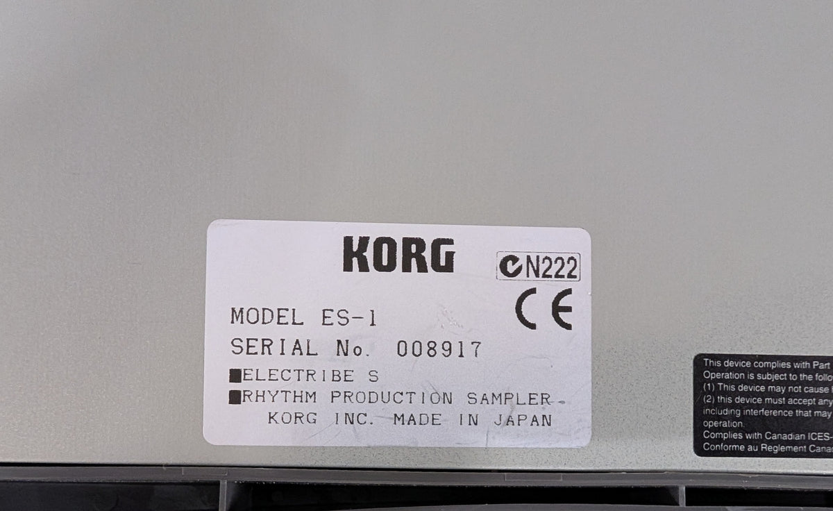 Korg Electribe-S ES-1 Rhythm Production Sampler – photo 3 of 3