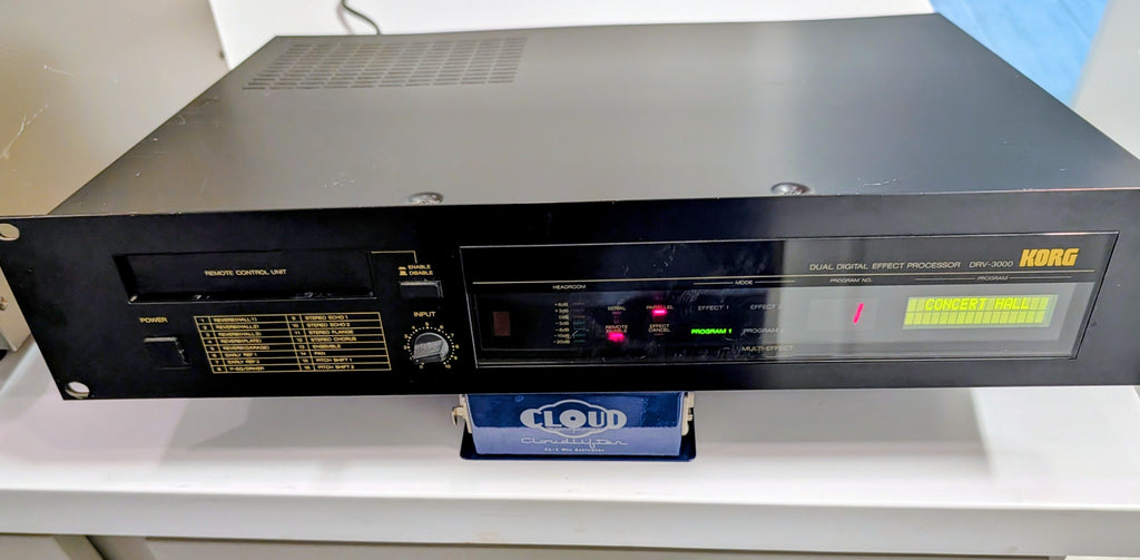 Korg DRV-3000 Dual Digital Effect Processor – photo 1 of 5