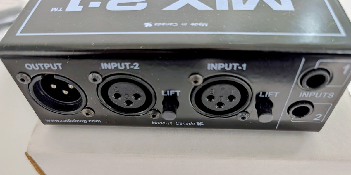 Radial Mix 2:1 Passive Stereo Summing Mixer – photo 3 of 4