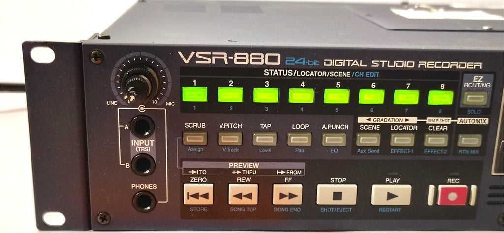 Roland VSR-880 Rackmount Digital Studio Recorder – photo 1 of 6
