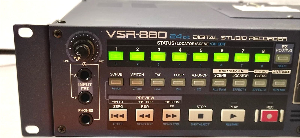 Roland VSR-880 Rackmount Digital Studio Recorder – photo 1 of 6