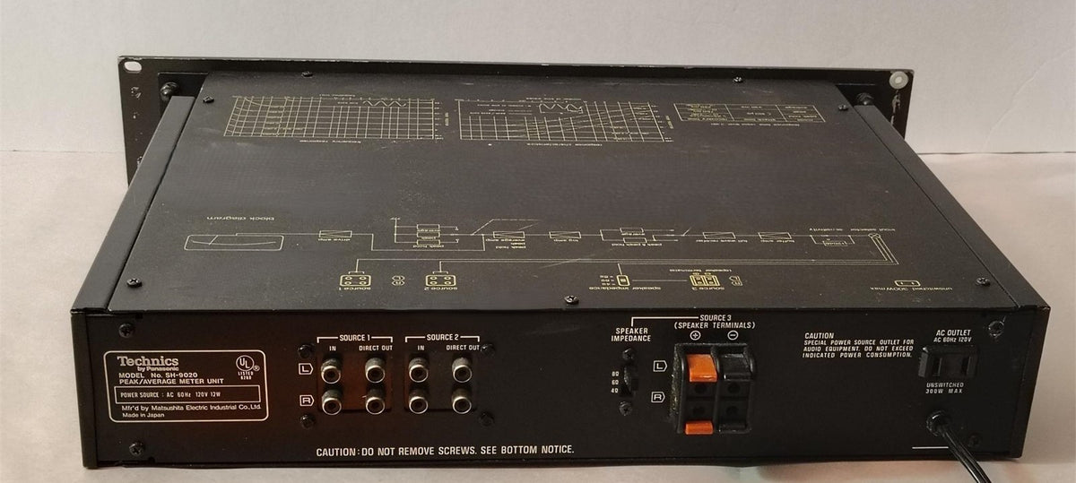 Technics SH-9020 Peak/Average Meter Unit – photo 3 of 5