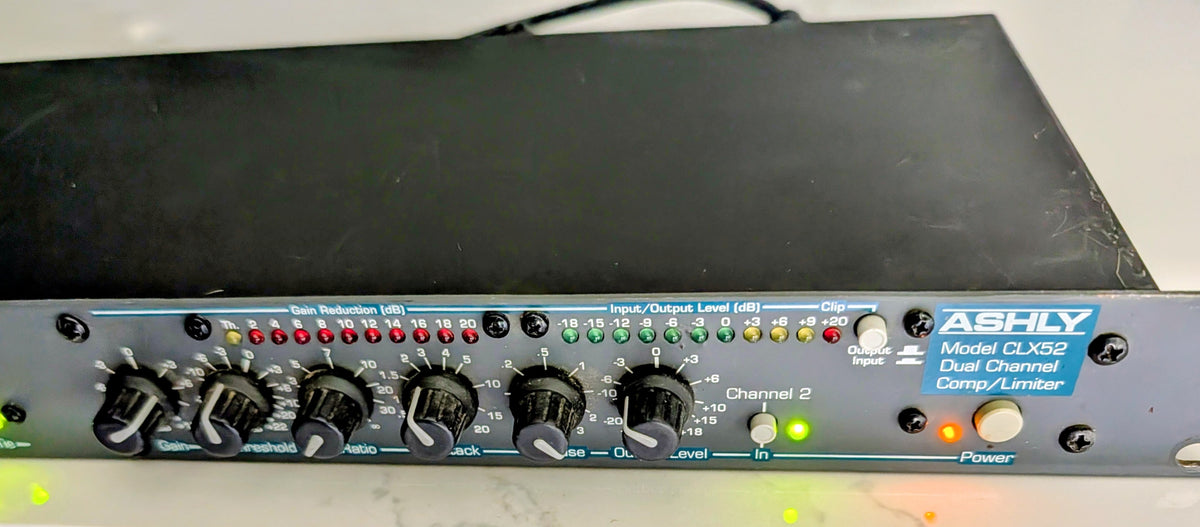 Ashly CLX-52 Stereo Compressor Limiter – photo 3 of 5