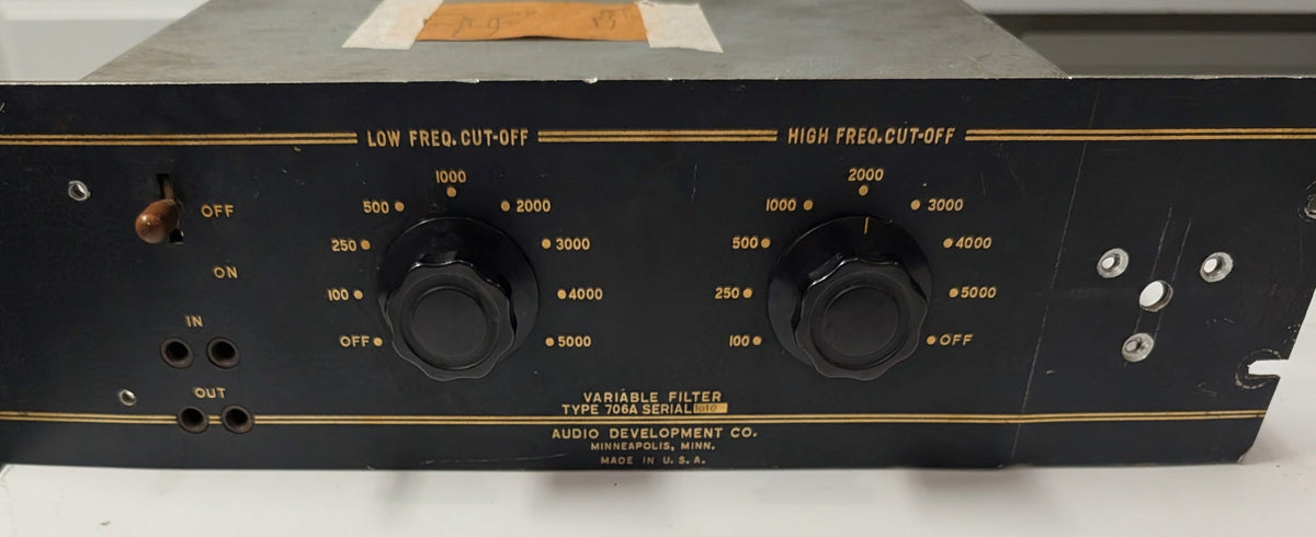 Audio Developments Co. vintage passive variable filter – photo 3 of 3