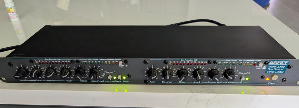 Ashly CLX-52 Stereo Compressor Limiter – photo 4 of 5