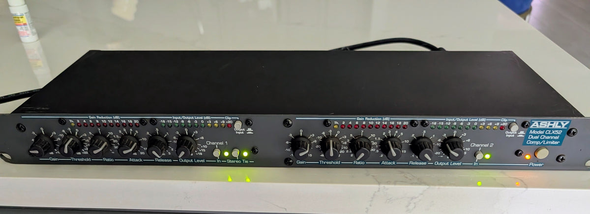 Ashly CLX-52 Stereo Compressor Limiter – photo 4 of 5