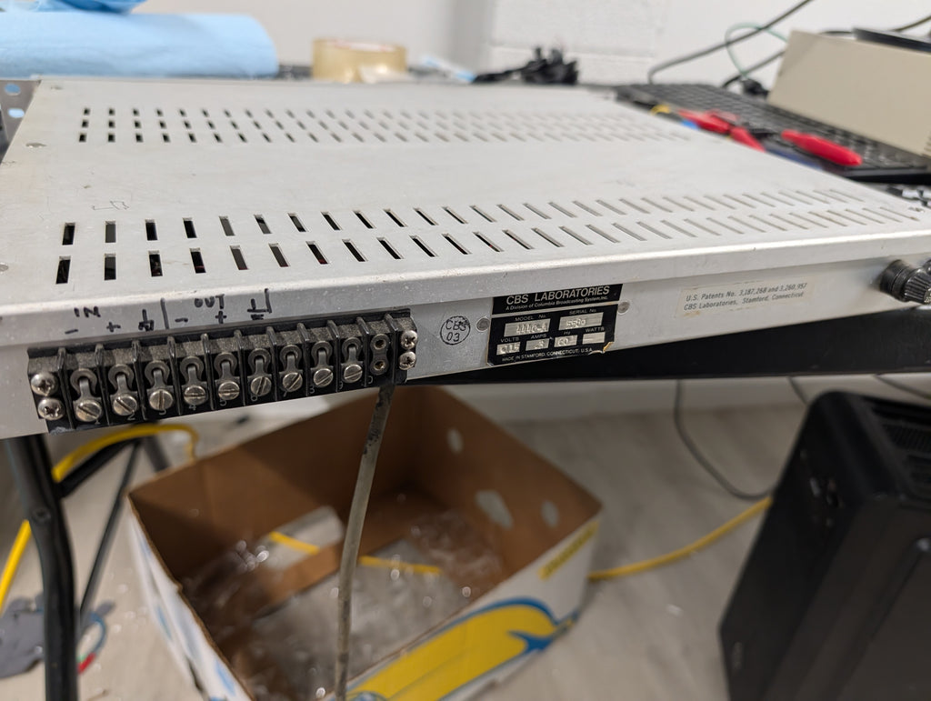 CBS Audimax 4440A Vintage Limiter, recapped – photo 6 of 6